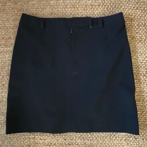 Tahari Navy Pencil Skirt